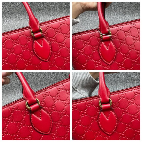 Gucci GG Leather Tote Bag 675-030525 - Picture 4 of 15